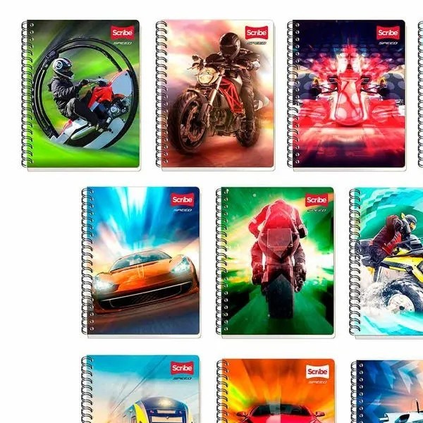 CUADERNO PROF. AUTOS SPEED SCRIBE 4400 RAYA ESP. 90H. C.24